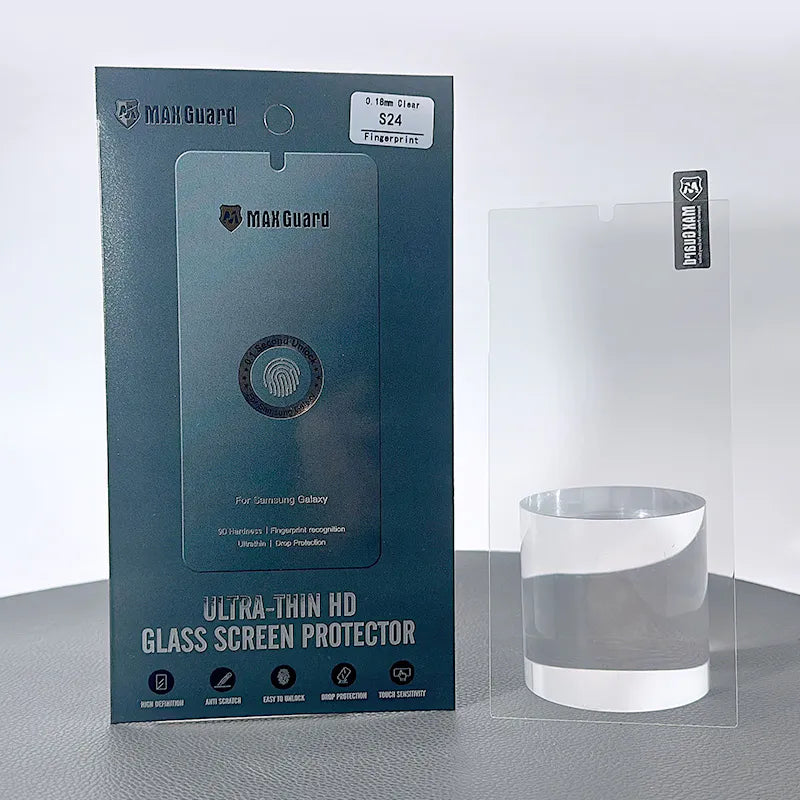 Fingerprint Glass screen protector popular for Samsung S series
