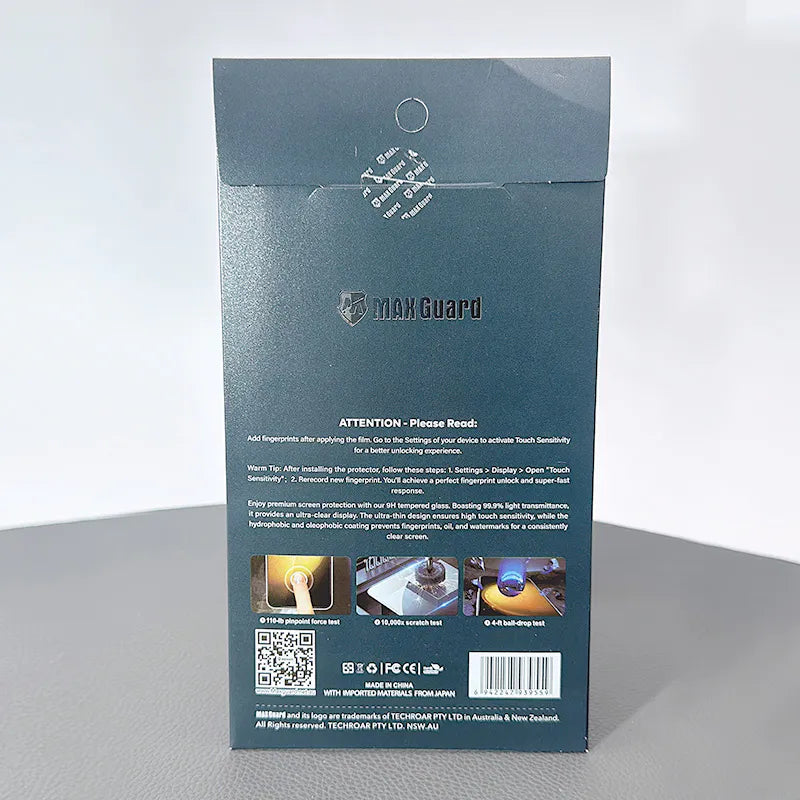 Fingerprint Glass screen protector popular for Samsung S series