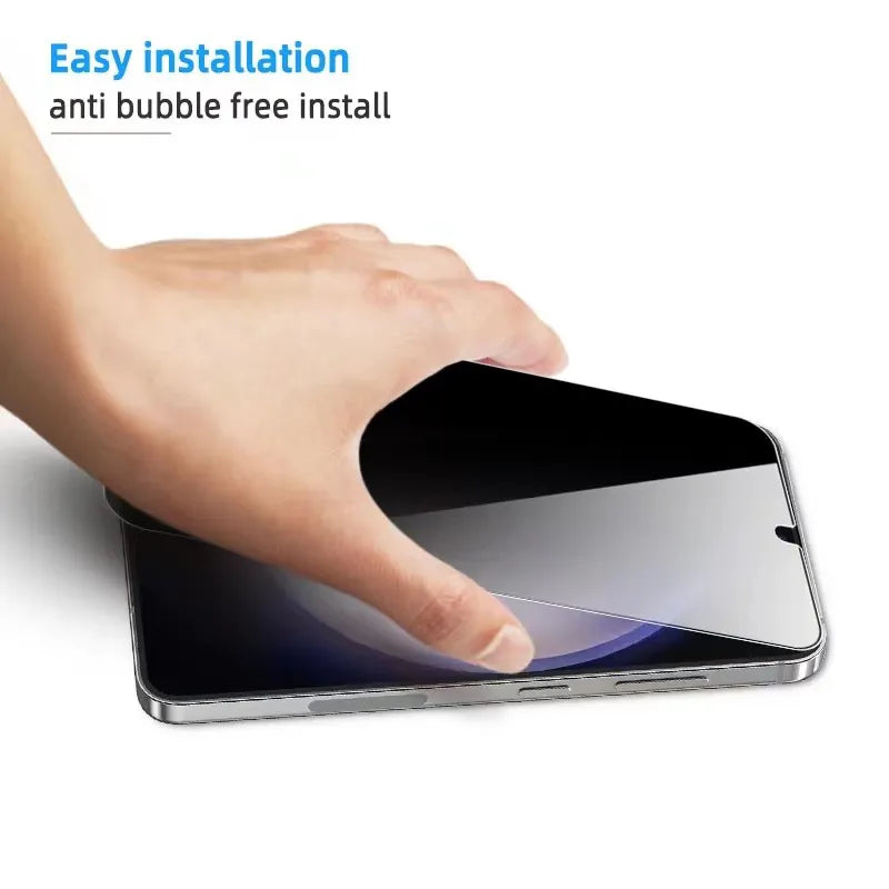 Fingerprint Glass screen protector popular for Samsung S series