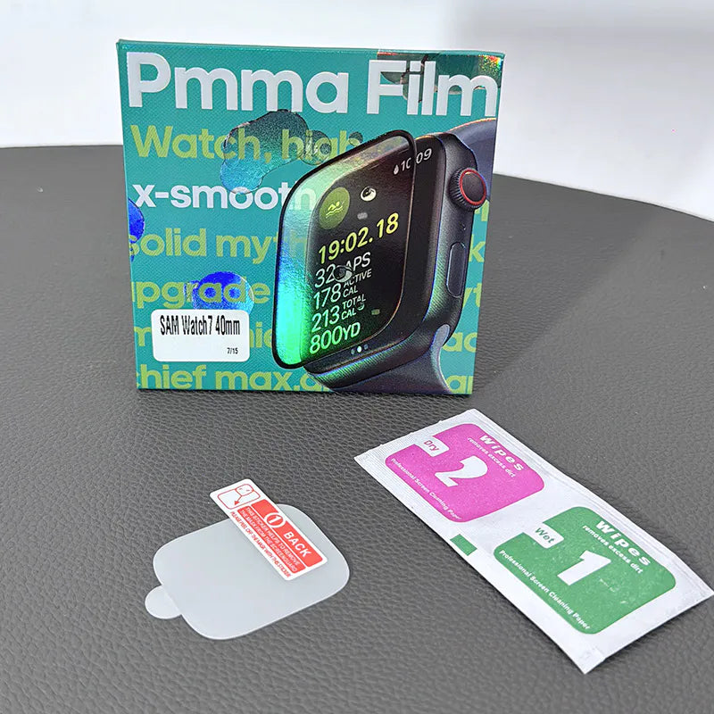 Pmma Film TPU Screen Protector For Apple Watch