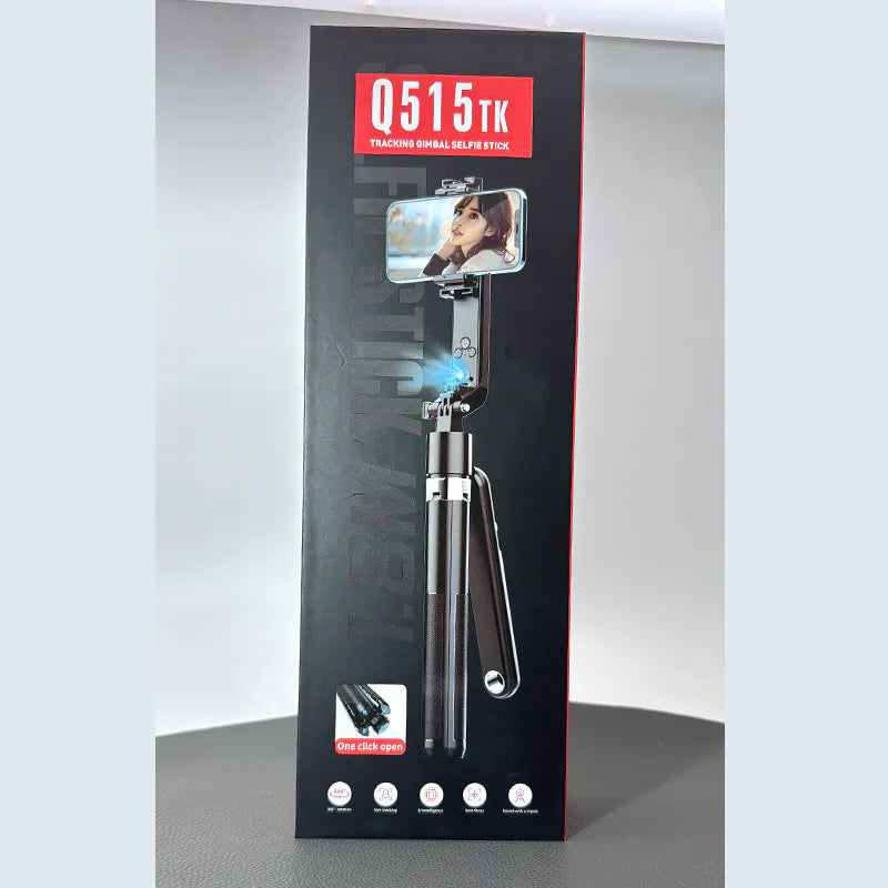 Tracking Gimbal Selfie Stick, 35cm-1.8m extendable Q515TK