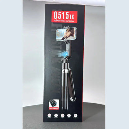 Tracking Gimbal Selfie Stick, 35cm-1.8m extendable Q515TK