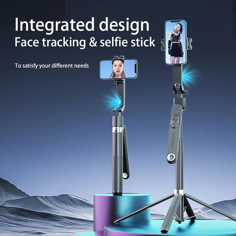 Tracking Gimbal Selfie Stick, 35cm-1.8m extendable Q515TK