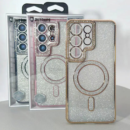 S26 Kinglink Glitter Bling Design MagFit case