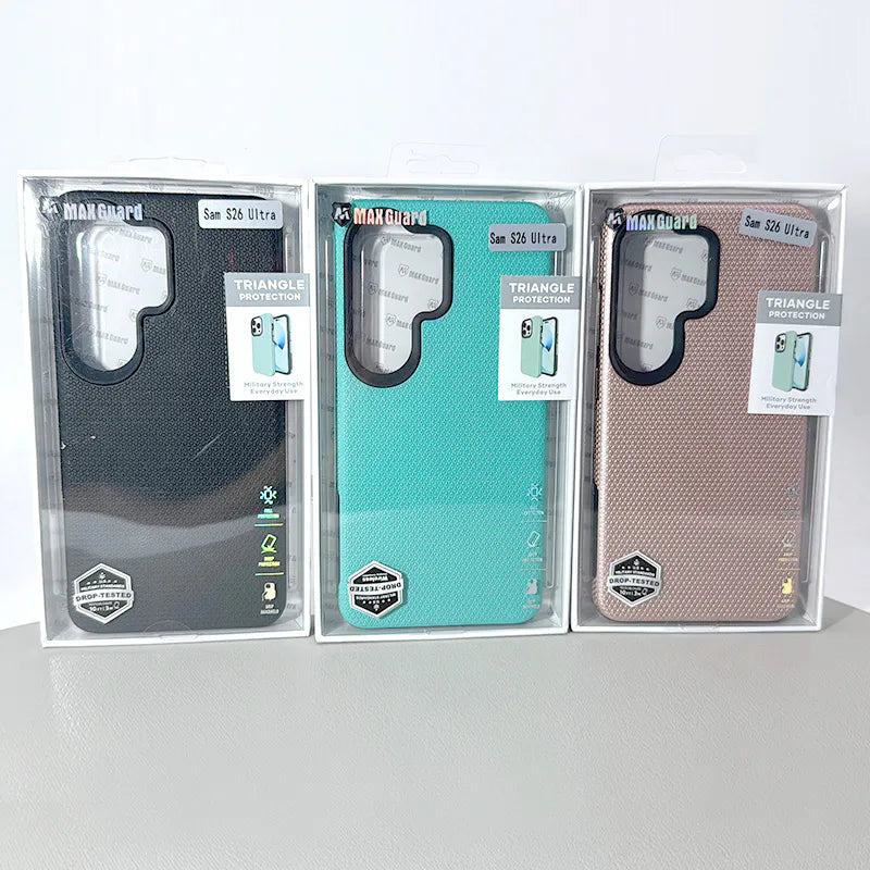S24 FE triangle series thin color baocai case