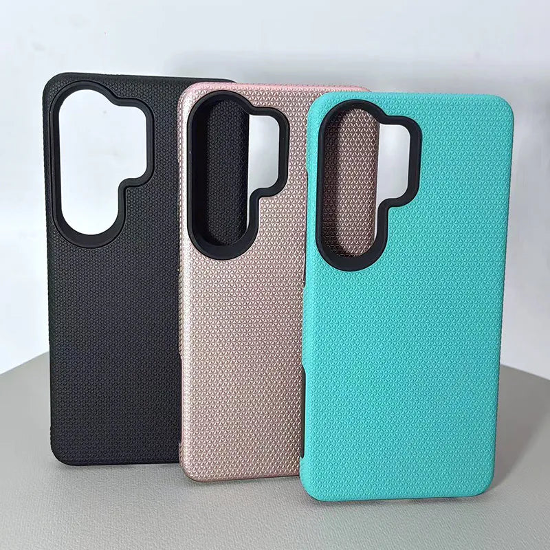 S25 FE triangle series thin color baocai case