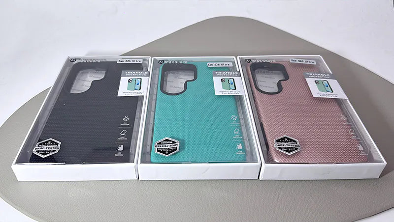 S24 FE triangle series thin color baocai case
