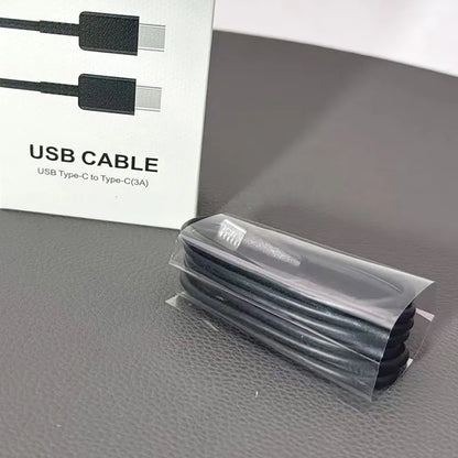 Sams Type-C to Type-C  3a Cable Ori Quality (white box)