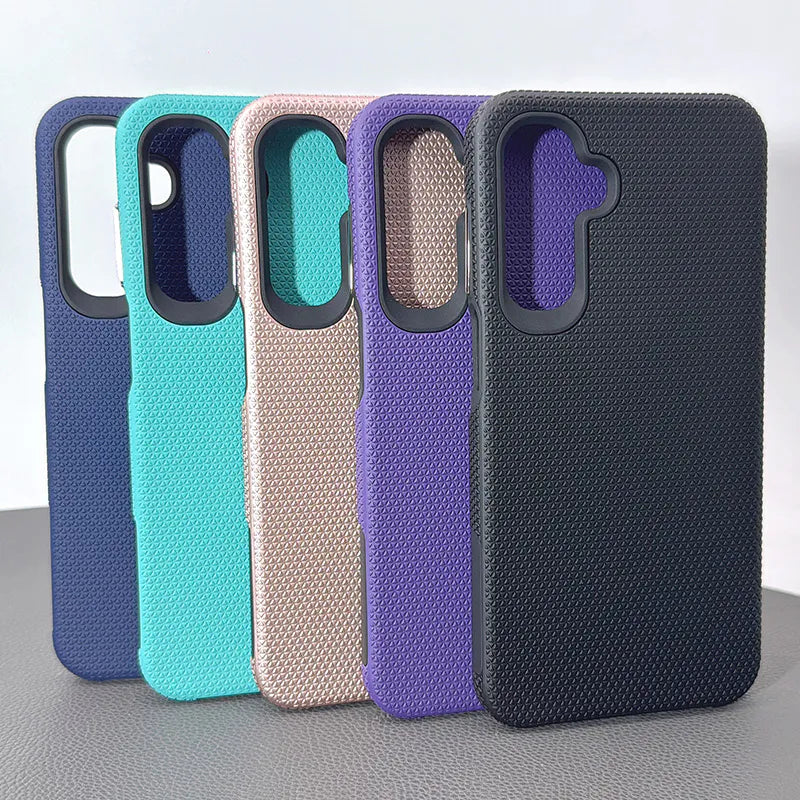 SAMSUNG A57 Triangle Series thin color baocai Case