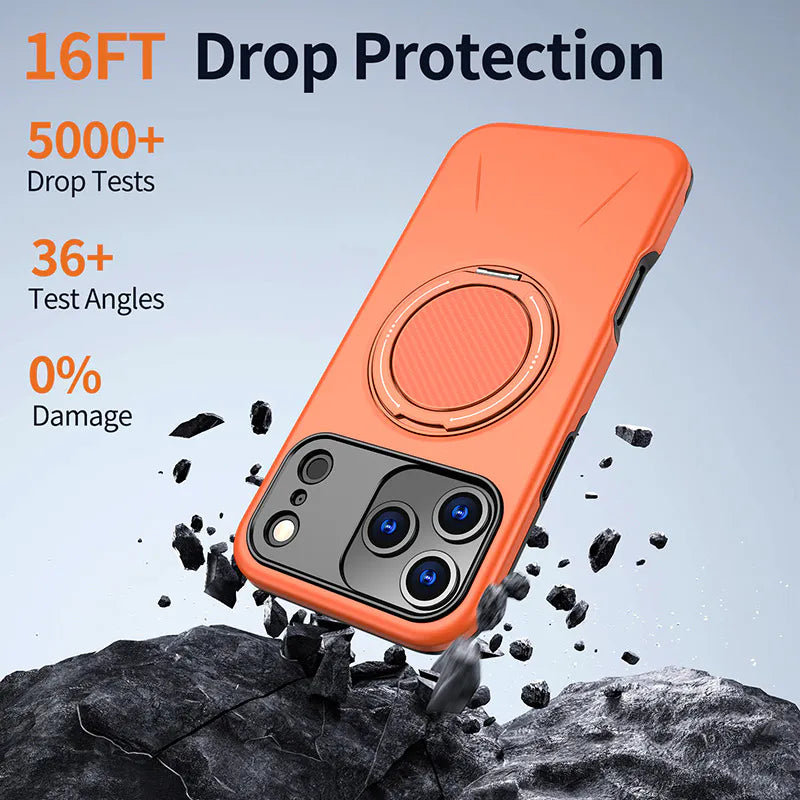 Case for Iphone 15 6.1 Maxguard Spin Grip MagFit