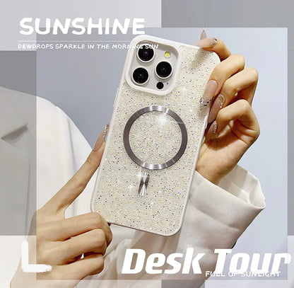 Case for iPhone 17 Pro max 6.9 Maxguard Stylish Diamond MagFit