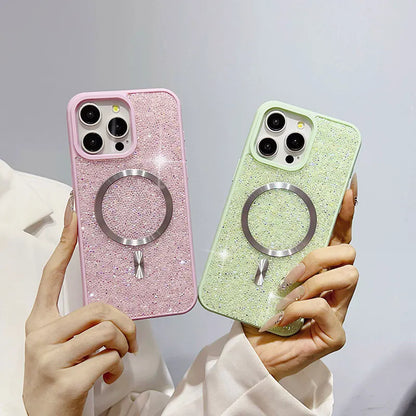 Case for iPhone 17 Pro 6.3 Maxguard Stylish Diamond MagFit