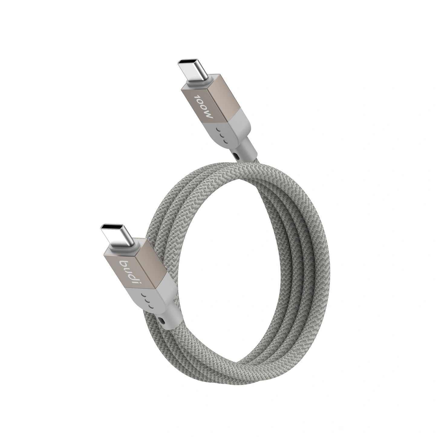 Budi DC268TT10G 1M 100W Type-C to C Magnetic Cable