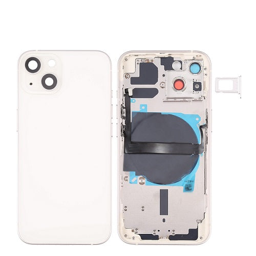 IPHONE 13 BACK HOUSING WITH POWER FLEX WHITE
