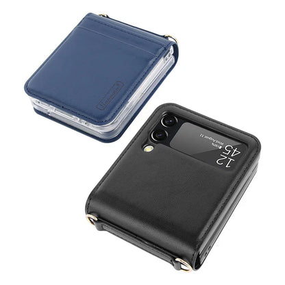 Samsung Z Flip7 FE /Flip6 Hanman Wallet case with strap