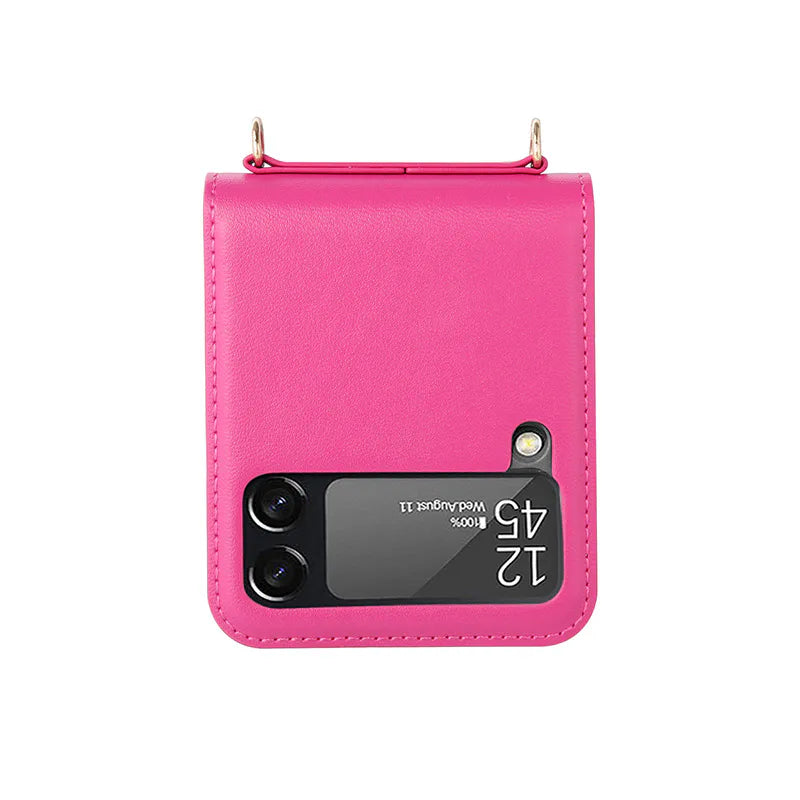 Samsung Z Flip7 FE /Flip6 Hanman Wallet case with strap