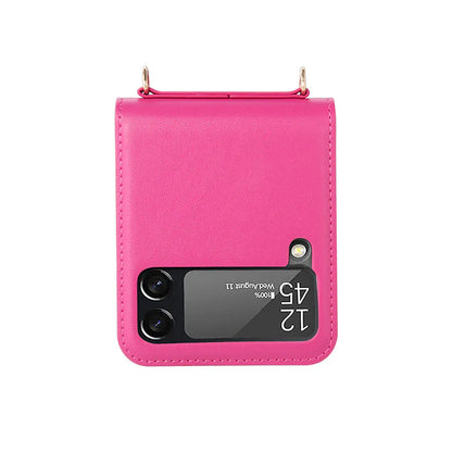 Samsung Z Flip7 FE /Flip6 Hanman Wallet case with strap