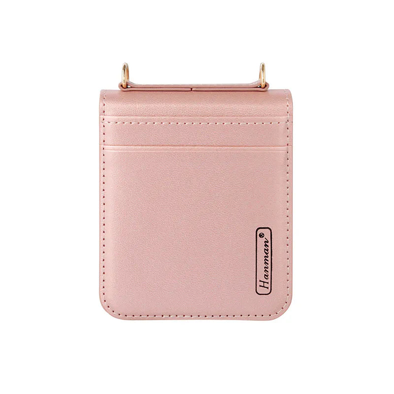 Samsung Z Flip7 FE /Flip6 Hanman Wallet case with strap