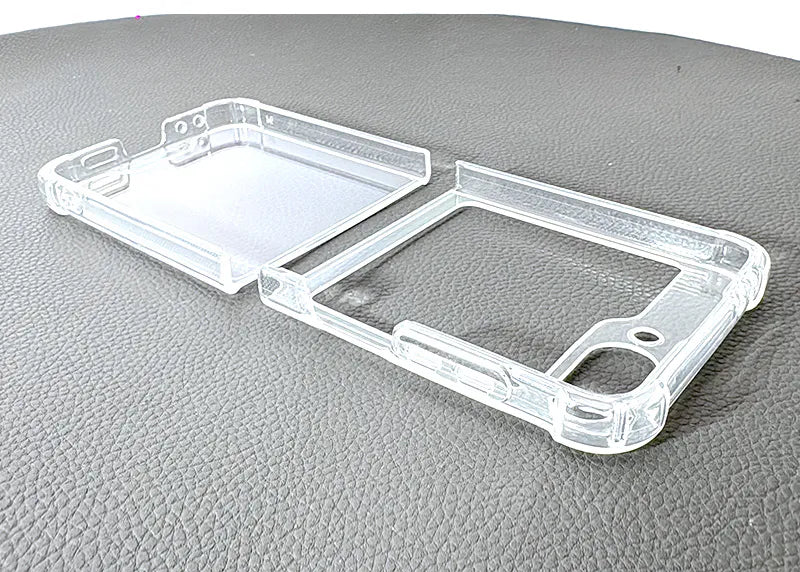 Samsung Z Flip7 FE /Flip6 Clear Corner TPU PC Case