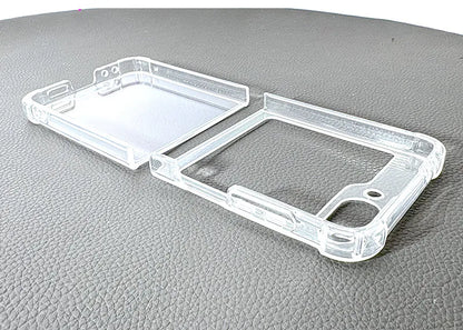 Samsung Z Flip7 FE /Flip6 Clear Corner TPU PC Case