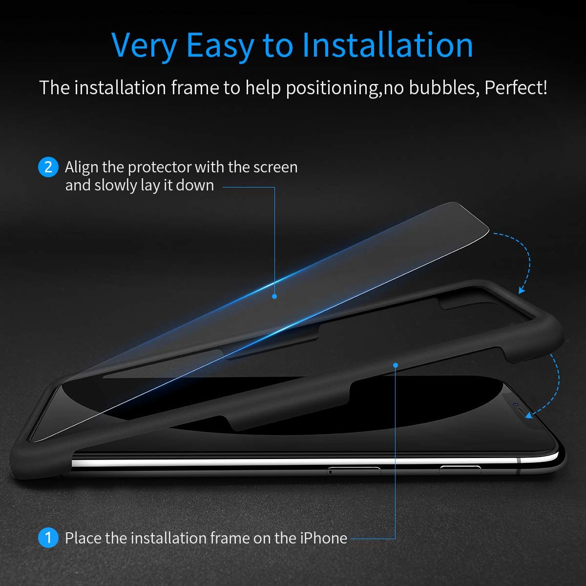 Fingerprint Glass screen protector popular for Samsung S series