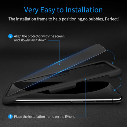 Fingerprint Glass screen protector popular for Samsung S series