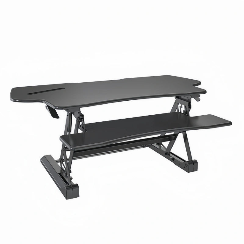ONLINE Sit Stand Desk Adjustable Riser Ergonomic Work Station 1200x590mm GLD07L