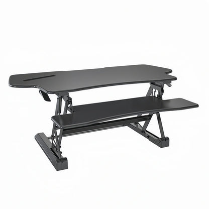 ONLINE Sit Stand Desk Adjustable Riser Ergonomic Work Station 1200x590mm GLD07L