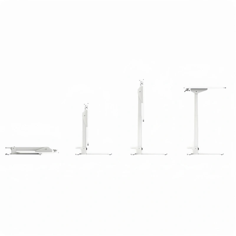 ONLINE Mobile WHEELY Sit Stand Desk Folding Work Station 680x400MM FA107