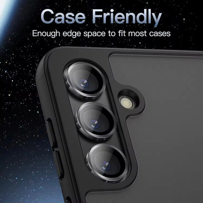Alloy Lens shield camera ring screen protector for Samsung