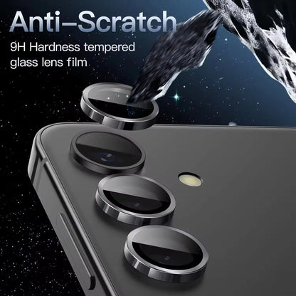 Alloy Lens shield camera ring screen protector for Samsung