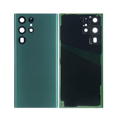 SAMSUNG S22ULTRA BACK GLASS GREEN (BEST AFTERMARKET)