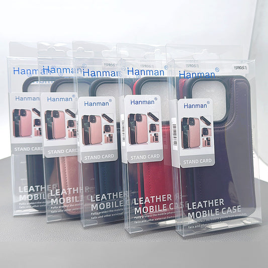iPhone 15 6.1 Hanman stand card case