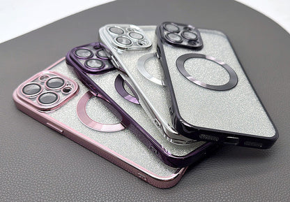 iPhone 13 6.1 2 in 1 luxury MagSafe case (14 6.1 fit)