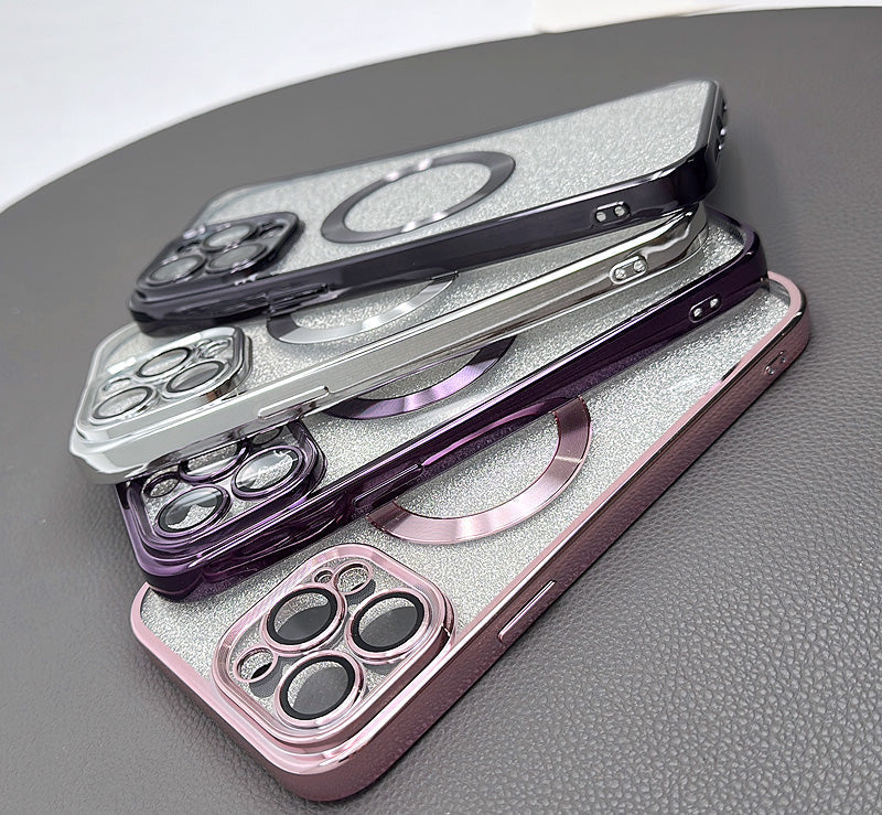 iPhone 12 Pro max 6.7 2 in 1 luxury MagSafe case (13 6.7 fit)