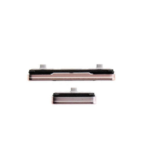 SAMSUNG S22/S22PLUS PINK GOLD SIDE BUTTON SET