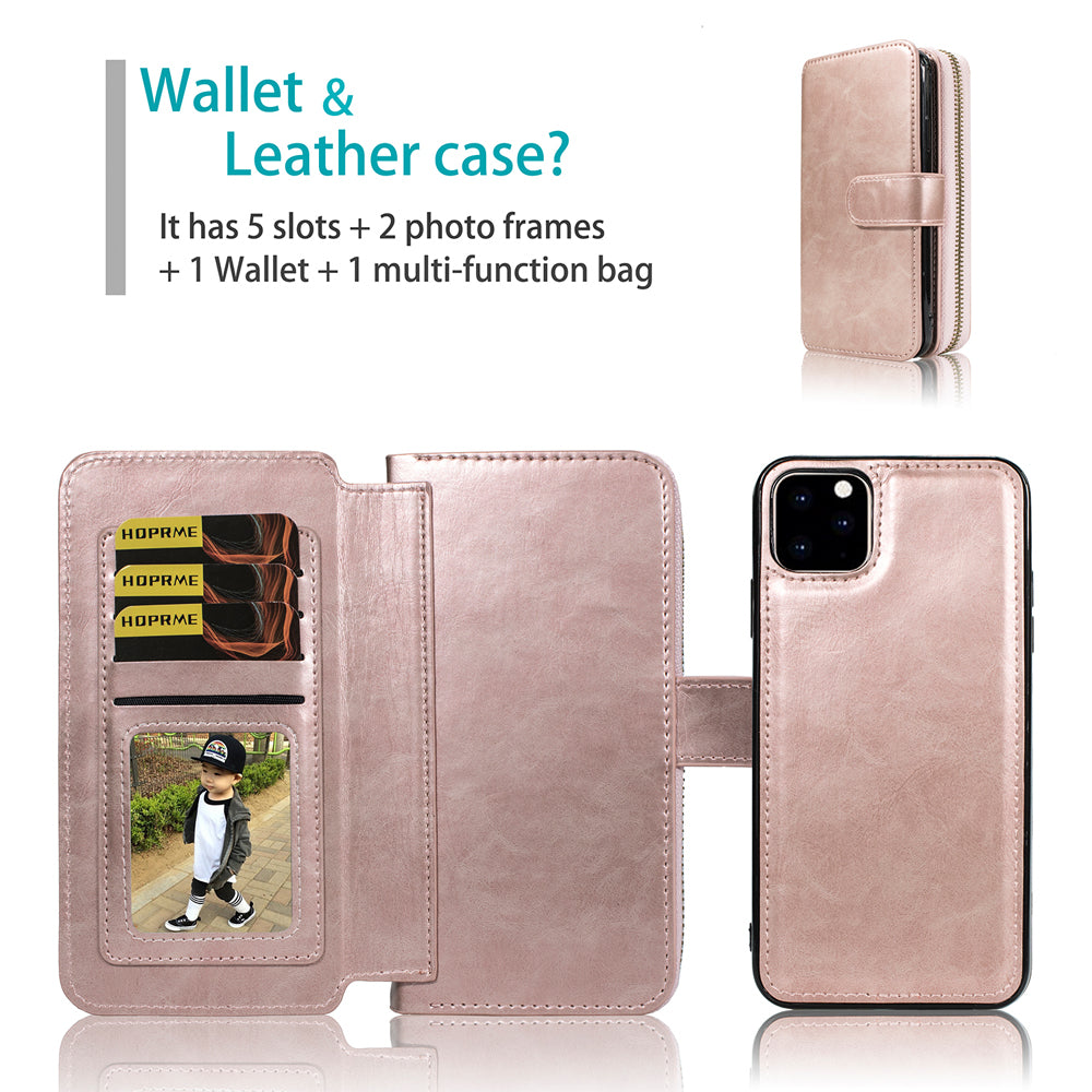Case for Iphone XR 6.1 zip wallet