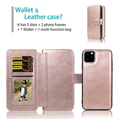 Case for Iphone XR 6.1 zip wallet