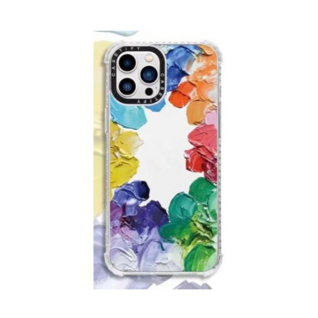 iPhone 14 Pro max 6.7 fashion pattern case (casetify style)
