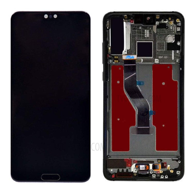 HUAWEI P20PRO SCREEN WITH FRAME BLACK
