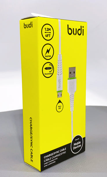 Budi 1.2m samsung micro cable M8J150M