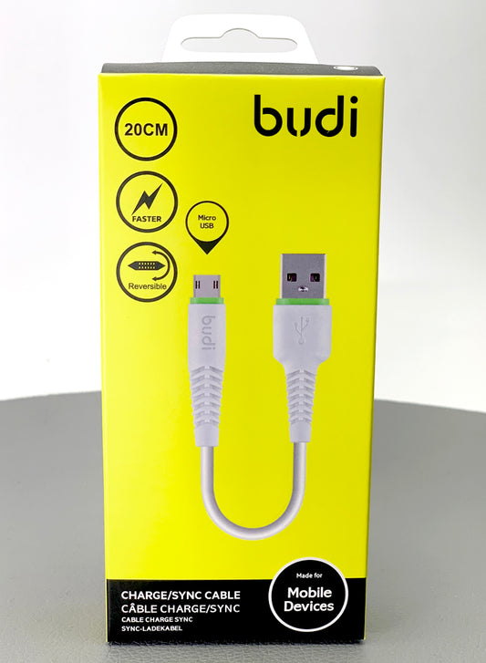 Budi 20cm samsung micro cable 150M20