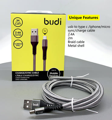 budi 2m samsung micro cable DC197M