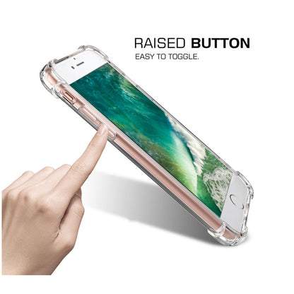 iPhone i7/8 Clear Corner tpu Case (i6/i7/i8 fit)