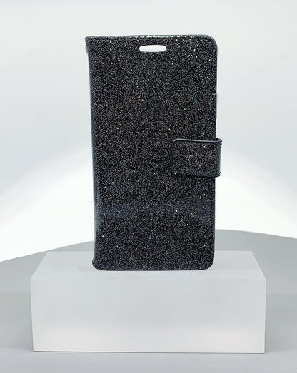 iPhone 13 Pro 6.1 glitter Bluemoon wallet case