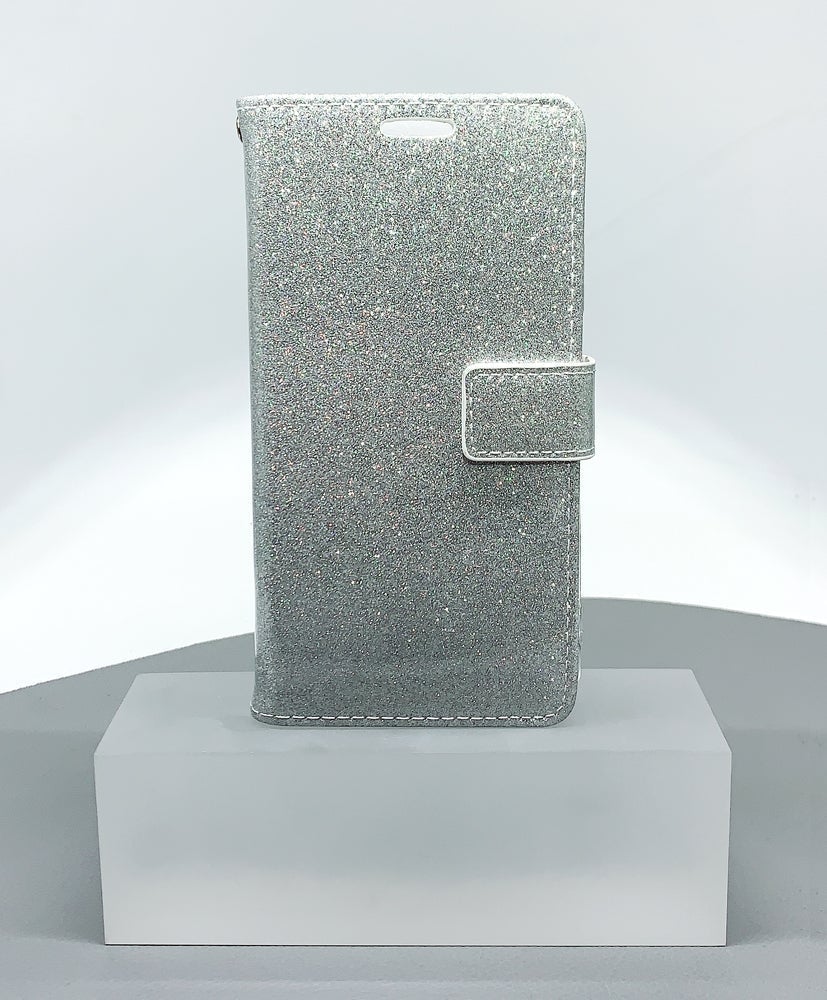 iPhone 13 Pro max 6.7 glitter Bluemoon wallet case