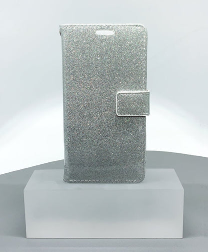 iPhone 13 Pro max 6.7 glitter Bluemoon wallet case