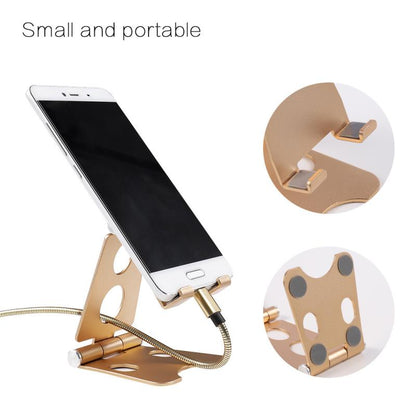 Aluminium alloy desktop portable phone holder stand S size