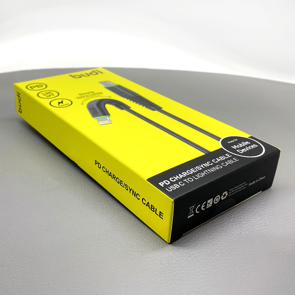 Budi 1.2m Type-C to lightning cable M8J150PD