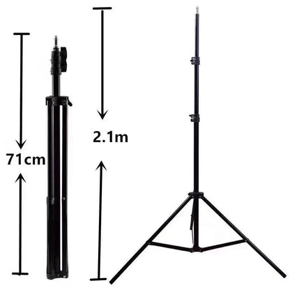 190cm LED light holder tripod stand (brown box)(without light)